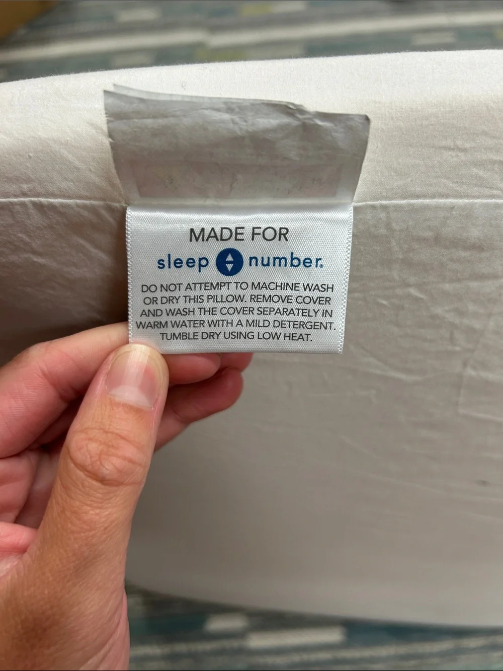 Sleep Number comfortable white